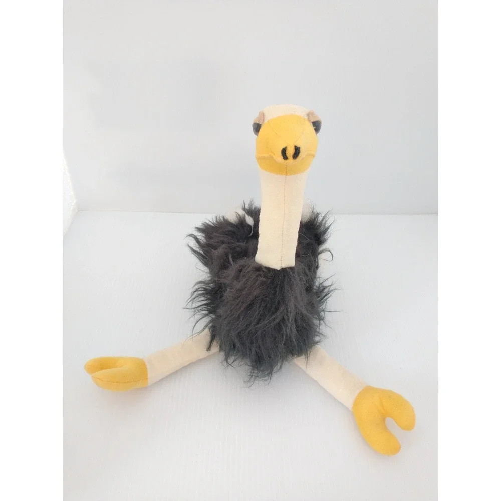 Vintage Dakin Pillow Pets Ostrich‎ Yellow Black 1981